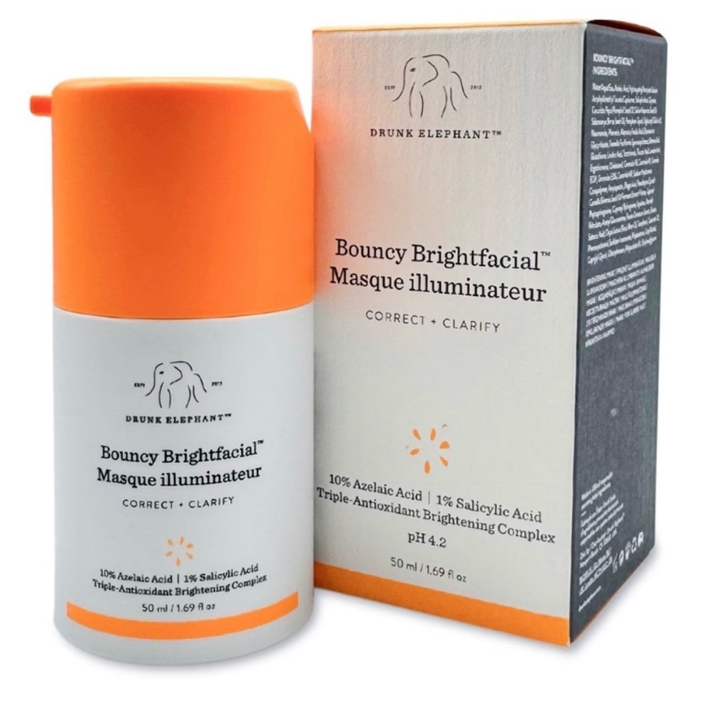 Drunk Elephant Brightfacial Mask 1.7 oz New With Tags - Picture 2 of 2